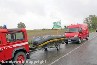 Viterbo - Frontale sulla Teverina