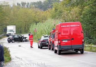 Viterbo - Frontale sulla Teverina