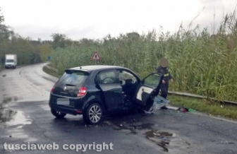 Viterbo - Frontale sulla Teverina