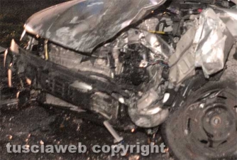 Viterbo - Frontale sulla Teverina