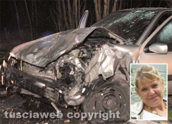 Viterbo - Frontale sulla Teverina