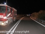 Frontale sullo svincolo della Superstrada
