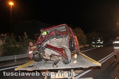 Viterbo - Frontale sullo svincolo della Superstrada