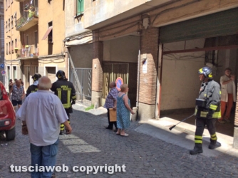 Boato a Porta Romana - Fuga di gas da una macchina