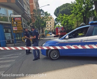 Viterbo - Fuga di gas in via Vicenza