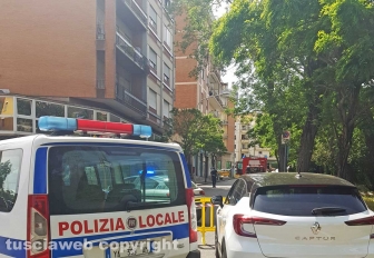 Viterbo - Fuga di gas in via Vicenza