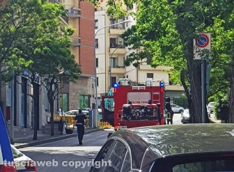 Viterbo - Fuga di gas in via Vicenza