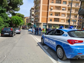 Viterbo - Fuga di gas in via Vicenza - La polizia