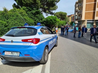Viterbo - Fuga di gas in via Vicenza - La polizia