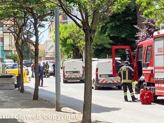 Viterbo - Fuga di gas in via Vicenza