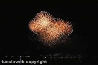 I fuochi d'artificio a Capodimonte