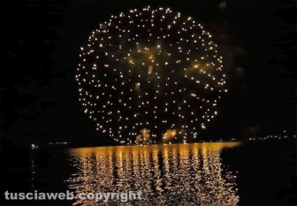 I fuochi d'artificio a Capodimonte