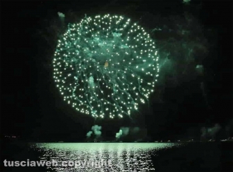 I fuochi d'artificio a Capodimonte