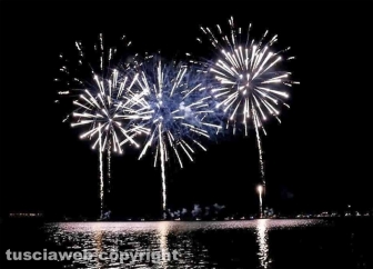 I fuochi d'artificio a Capodimonte