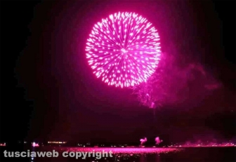 I fuochi d'artificio a Capodimonte