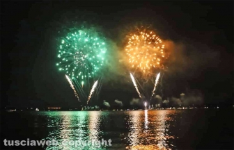 I fuochi d'artificio a Capodimonte