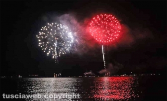 I fuochi d'artificio a Capodimonte