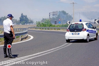 Fuoco lungo la trasversale