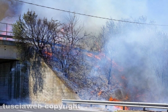 Fuoco lungo la trasversale