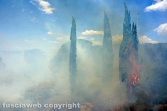Fuoco lungo la trasversale