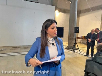 Viterbo - L'incontro della sindaca Frontini agli Almadiani