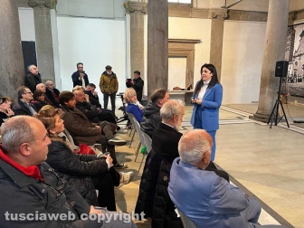 Viterbo - L'incontro della sindaca Frontini agli Almadiani
