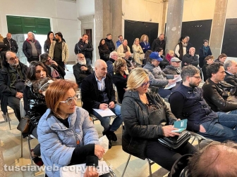 Viterbo - L'incontro della sindaca Frontini agli Almadiani