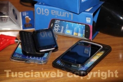 I cellulari provento di furto