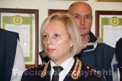 Il capo della polizia di Tarquinia Gina Cordella