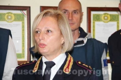 Il capo della polizia di Tarquinia Gina Cordella