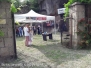 Gazebo e bandiere di M5s a Poggio Giudio 