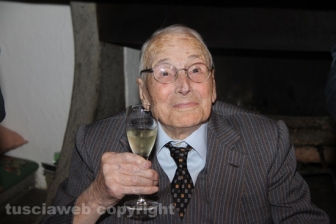 Pietro Chiodo brinda ai suoi 106 anni
