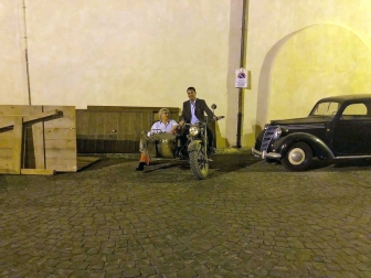 George Clooney a Sutri