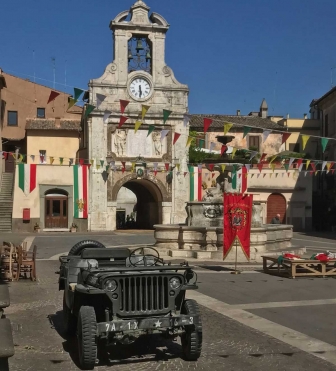 George Clooney a Sutri