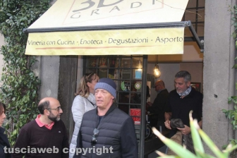 George Clooney a Viterbo