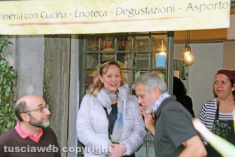 George Clooney a Viterbo