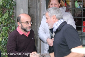 George Clooney a Viterbo