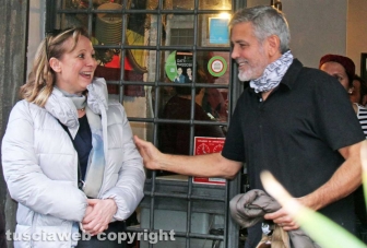 George Clooney a Viterbo