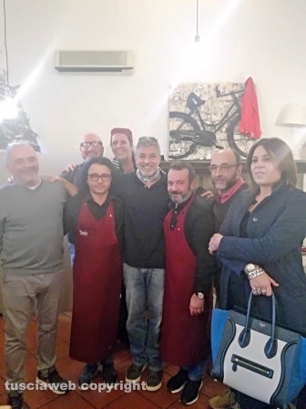 George Clooney al ristorante 13 Gradi