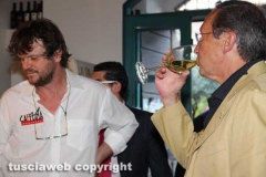 L\'aperitivo di Fini a piazza del Gesù