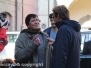 Gianni Morandi sul set a Viterbo