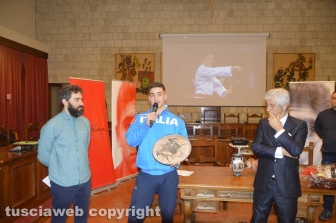 Tarquinia - Da sinistra Tienforti, Barreca e Rivera