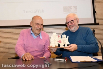 Giordano Bruno Guerri ai Pirati della Bellezza con Carlo Galeotti