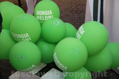 Giorgia Meloni a Viterbo