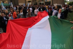 Giorgia Meloni a Viterbo