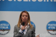 Giorgia Meloni a Viterbo