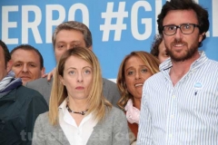 Giorgia Meloni a Viterbo
