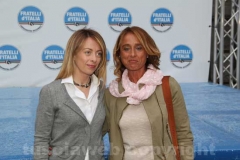 Giorgia Meloni a Viterbo