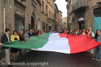 Giorgia Meloni a Viterbo