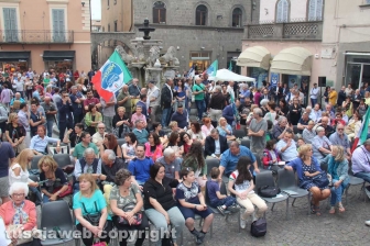 Giorgia Meloni a Viterbo